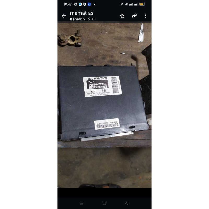 jual ECU Avanza Xenia 2010,grand max 1.3 BZ150