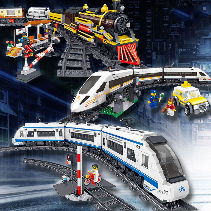 Ready✅blok yang dapat dilepas/mainan kereta api/kereta balok/rel kereta api /brick train/kereta api 