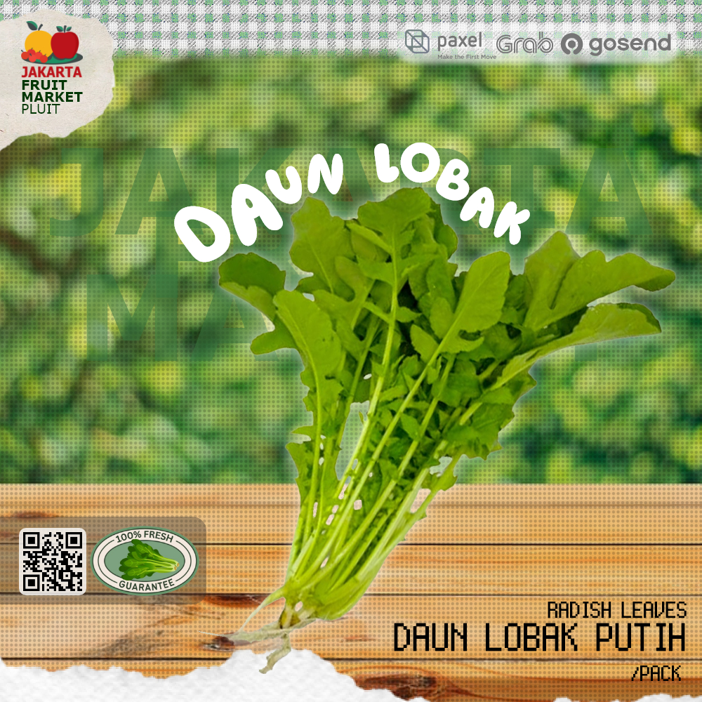 

DAUN LOBAK / RADISH LEAVES sayur segar