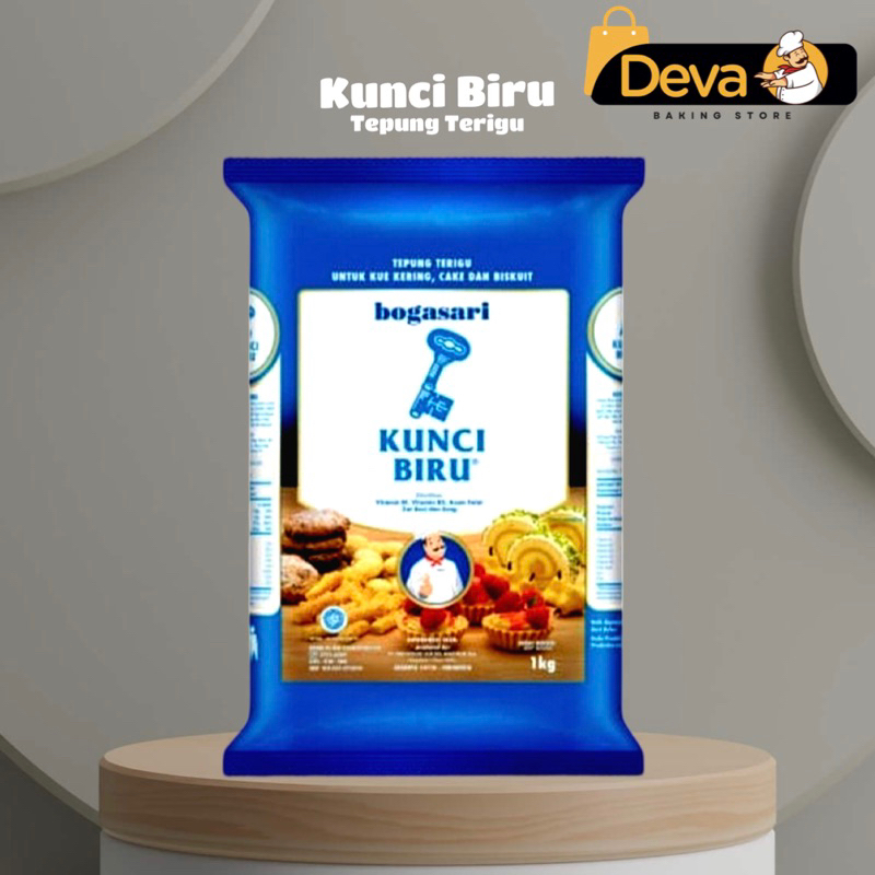 

Kunci Biru Tepung Terigu 1kg