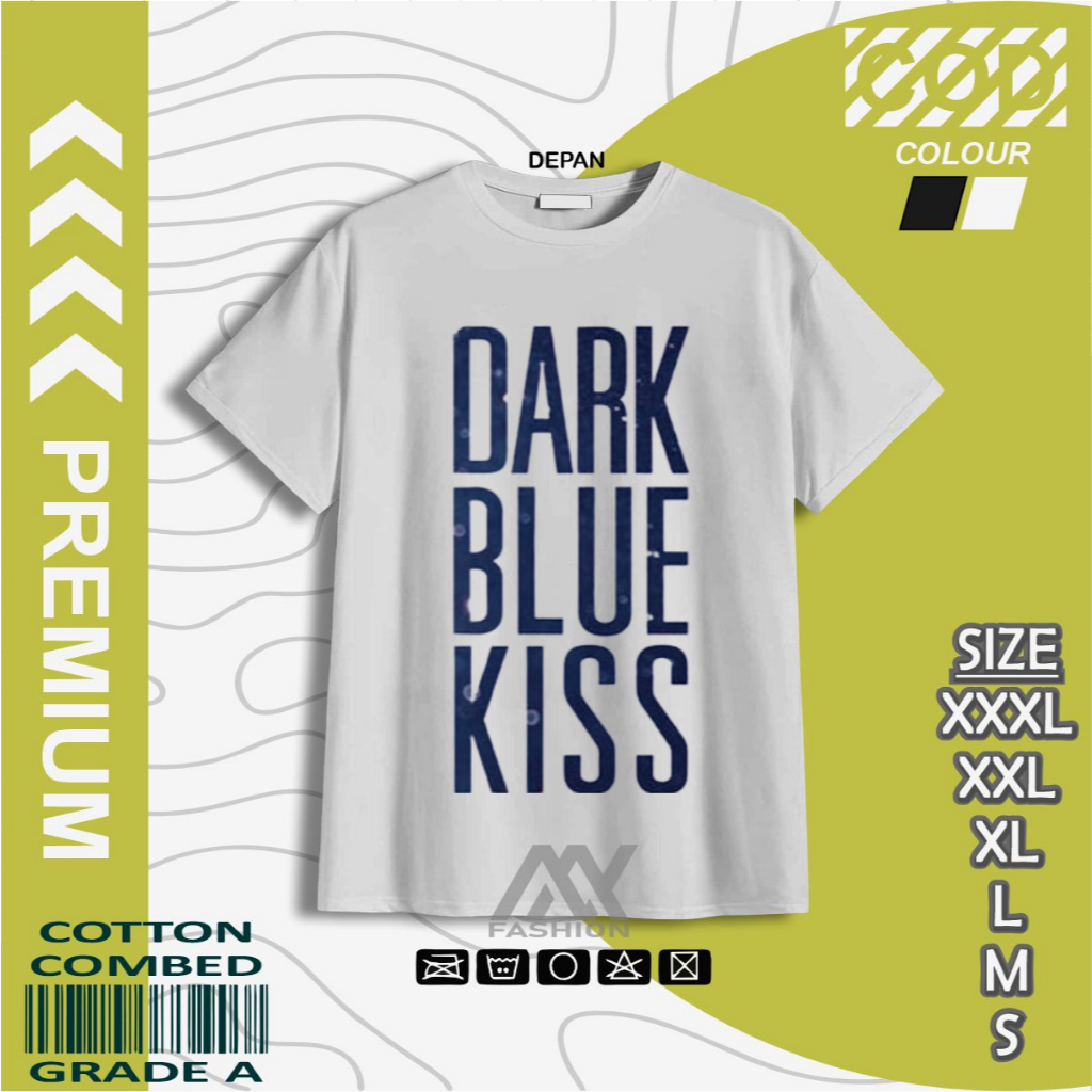 Kaos Drama Thailand Dark Blue Kiss T-Shirt Thailand Thaienthu Raikantopeni Dark Blue Kiss