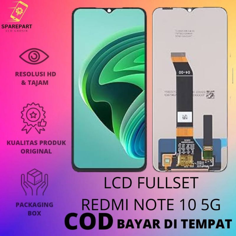 LCD TOUCHSCREEN XIAOMI REDMI NOTE 10 5G / POCOPHONE M3 PRO 5G / LCD POCO M3 PRO 5G ORIGINAL TOUCHSCR