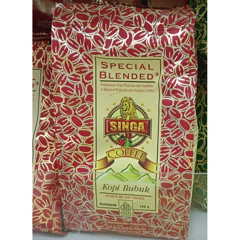 

SINGA Kopi bubuk special blended 180 gram