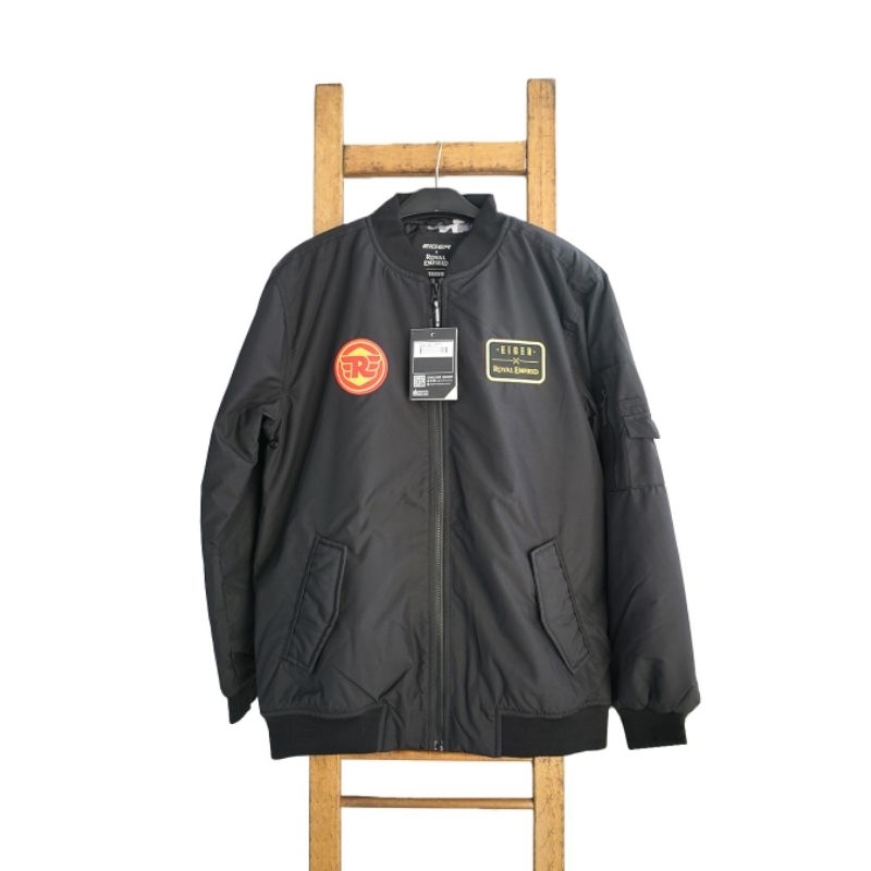 EGR EXRE SLOPER JACKET X ROYAL ENFIELD SIZE M BLACK