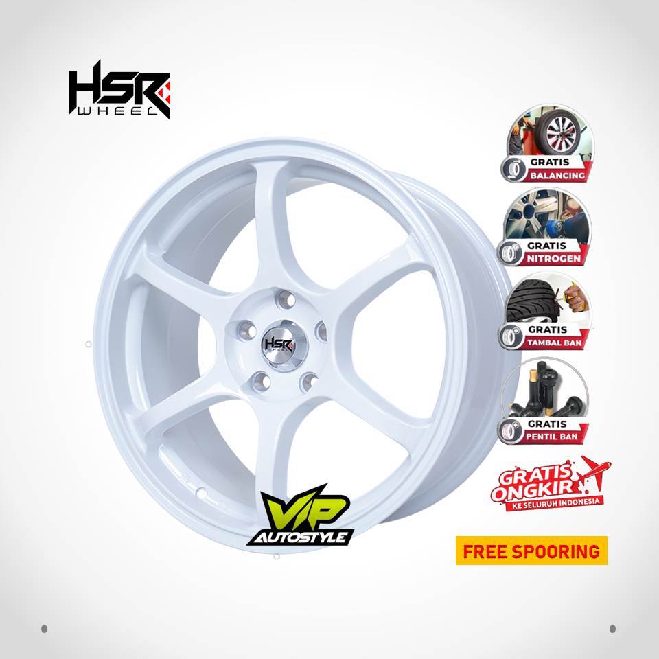 Velg Mobil HSR Yuzawa R18 Hyundai Creta Stargazer Innova Xpander Serena Livina New dll