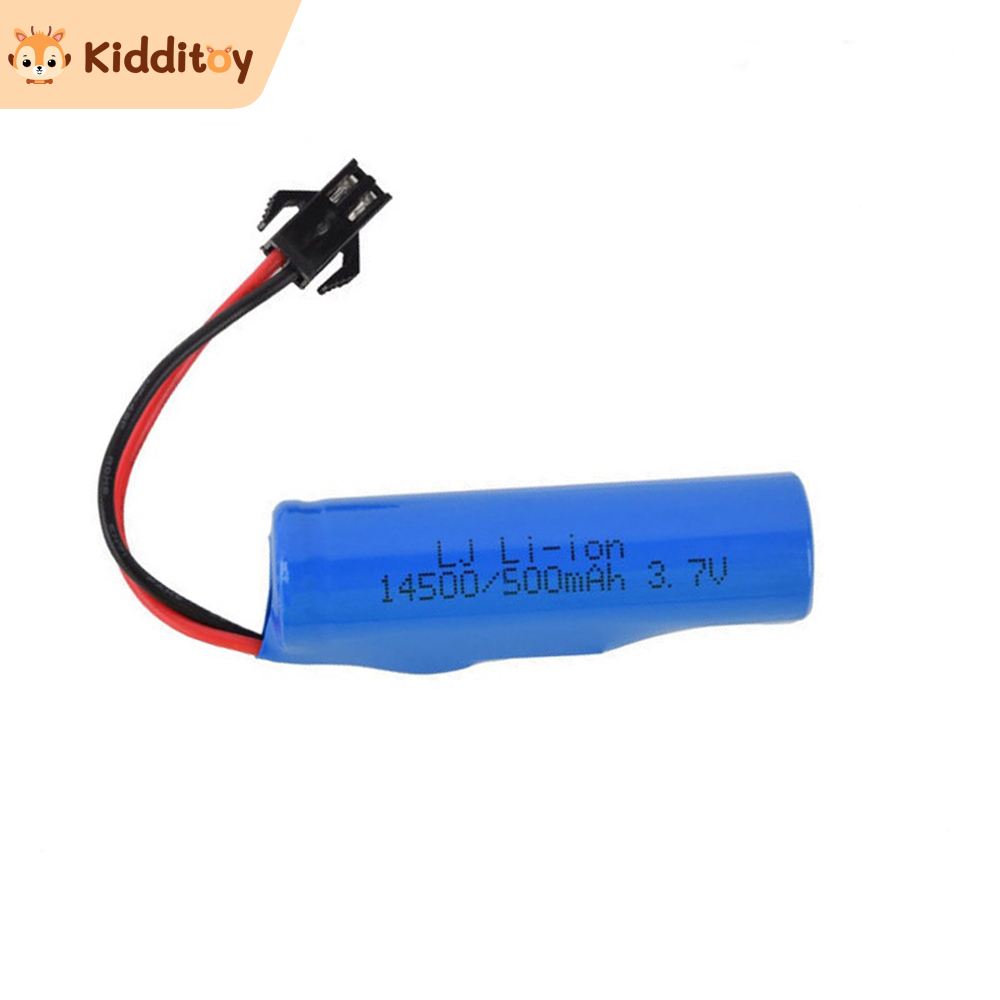 kidditoy Spare Part Battery Aksesories 500 mAh For Mobil RC & Excavator Remote Control
