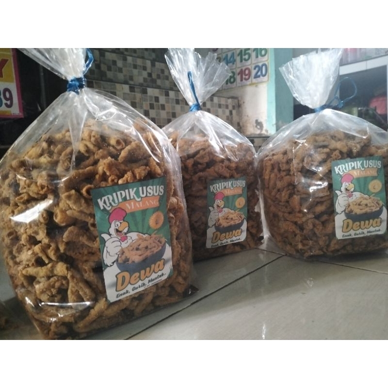 

keripik usus ayam