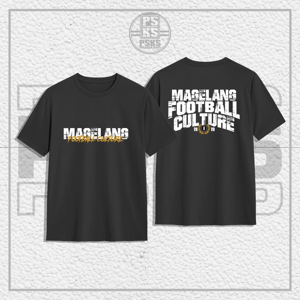 Kaos Baju Suporter PPSM Magelang Football Culture 1919