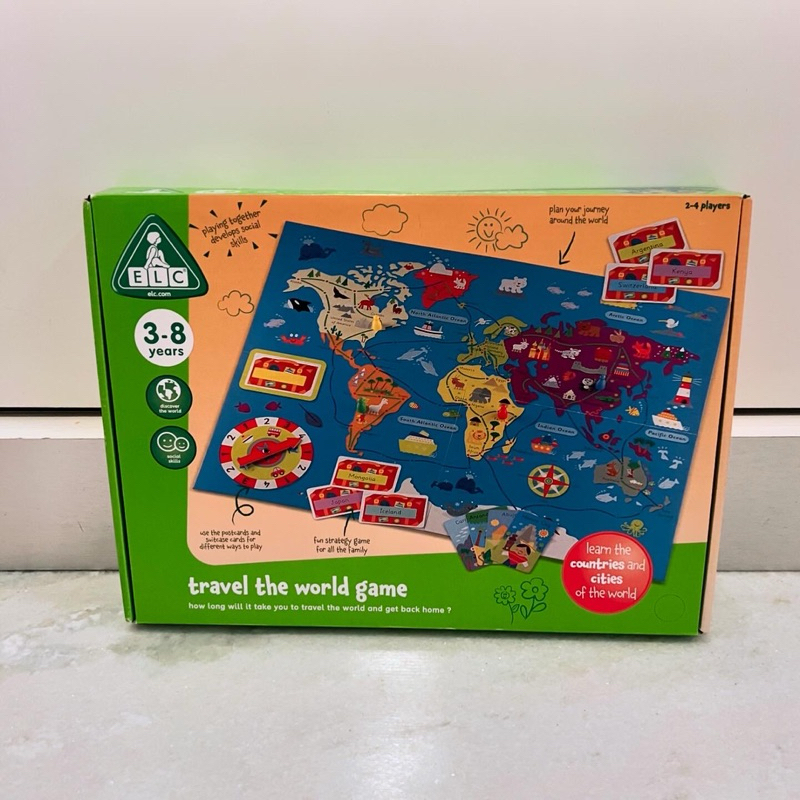 Board game ELC travel the world game