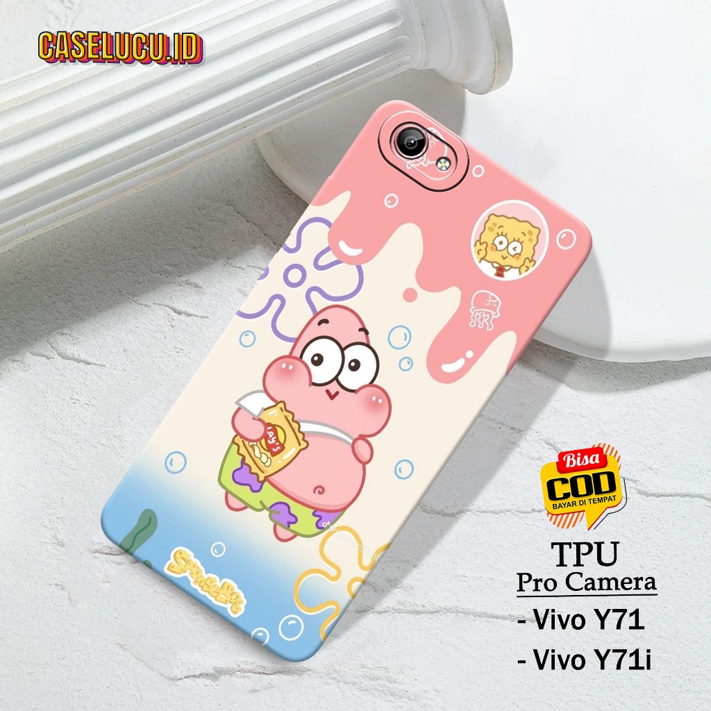 Casing Hp Vivo Y71 / Y71i Terbaru Fashion Case Kartun Case Hp Vivo Y71 / Y71i Soft Case Hp Vivo Y71 