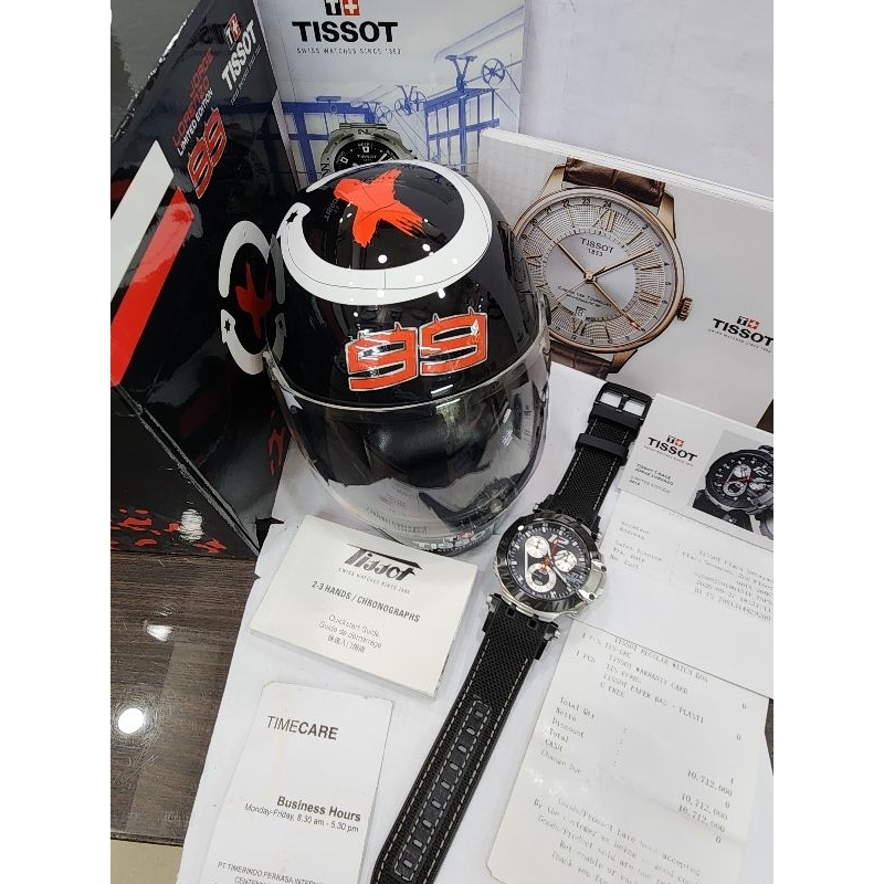 TISSOT T-RACE JORGE LORENZO 2019 LIMITED EDITION T115.417.27.057.00 ORIGINAL