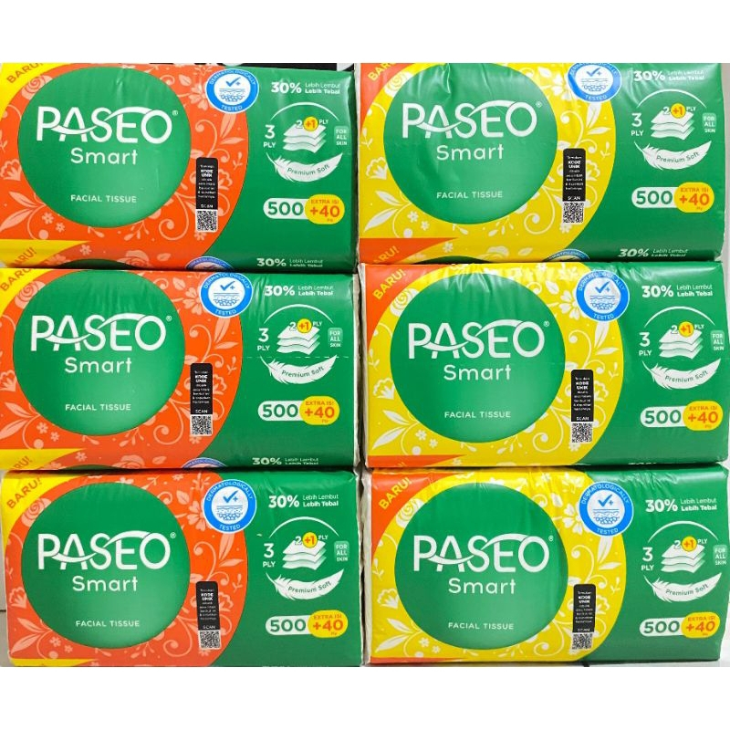 Tissue Kering Paseo Smart 500 sheet - Tissue Kering Nice 500 sheet