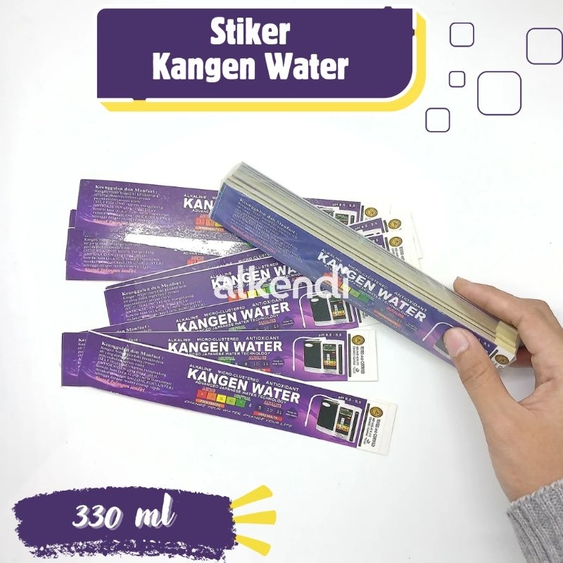 

STIKER KANGEN WATER - Warna Ungu