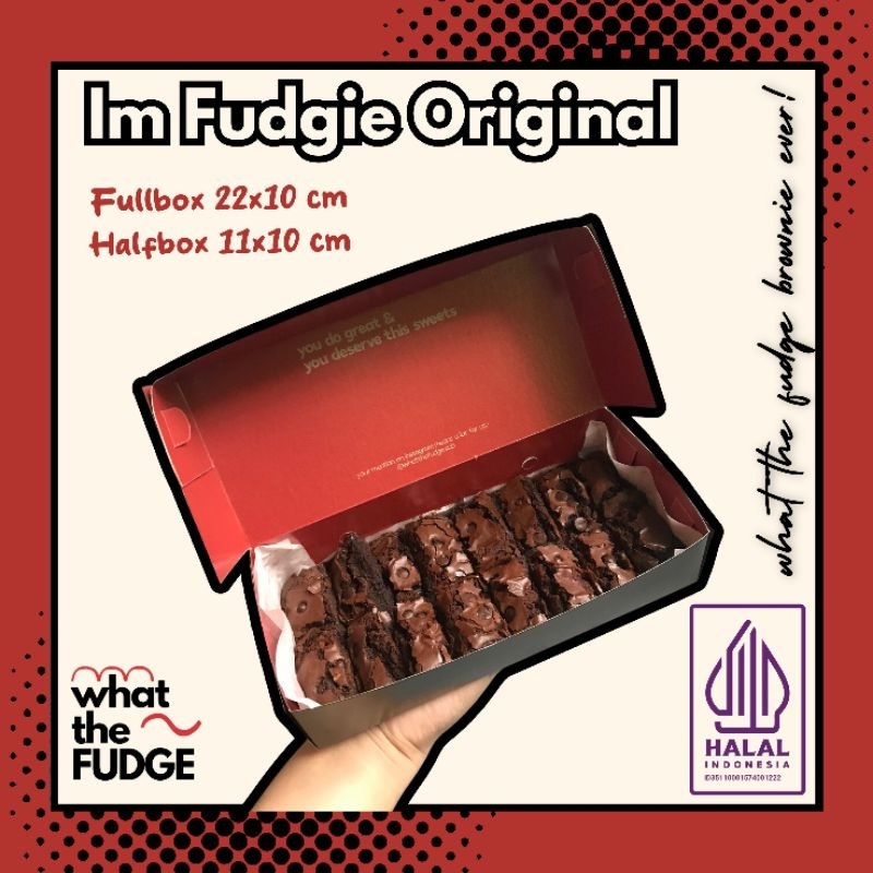 Im Fudgie Original (FUDGE BROWNIES)