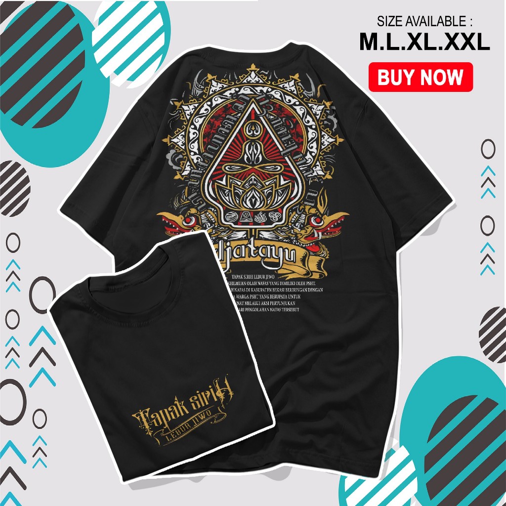 KAOS PSHT TAPAK SIRIH LEBUR JIWO