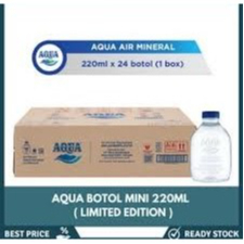 

AQUA CUBE 220ML 1 DUS ISI 24 BOTOL AIR MINUM / AQUA CUBE 220 ML 1DUS ISI 24 BOTOL