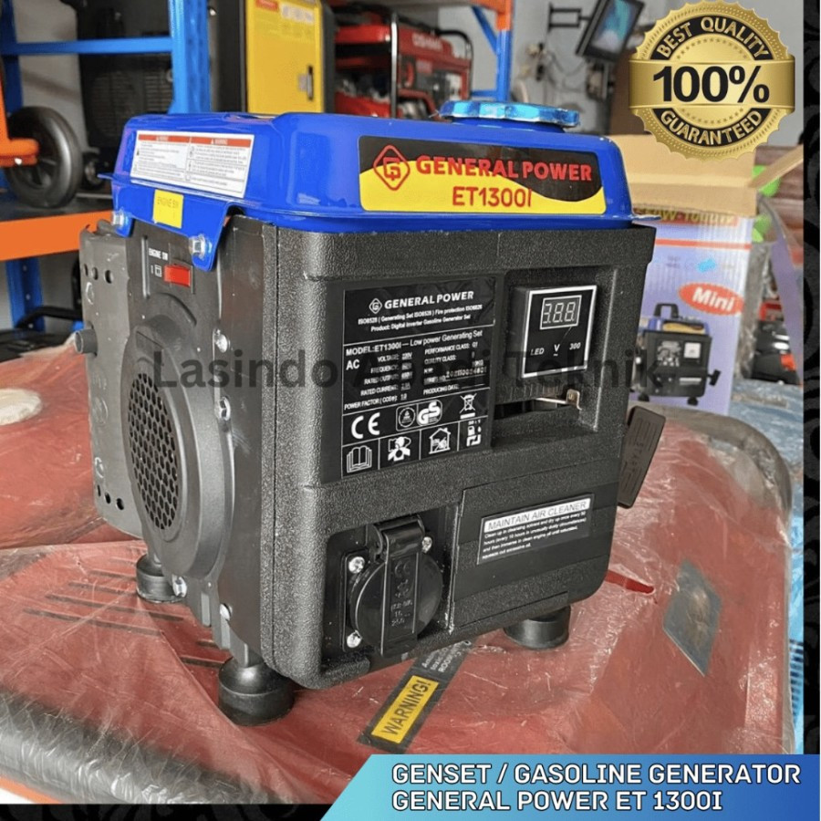 GENSET GENERAL ET1300I GENERATOR GENERAL POWER ET 1300I