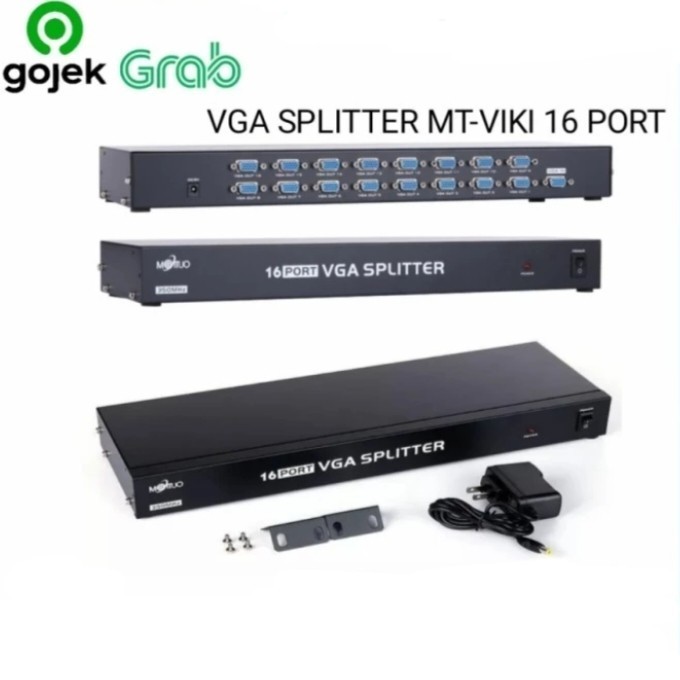 VGA Splitter 16 Port 350 Mhz Mt-Vki Splitter vga 16 port 350 mhz