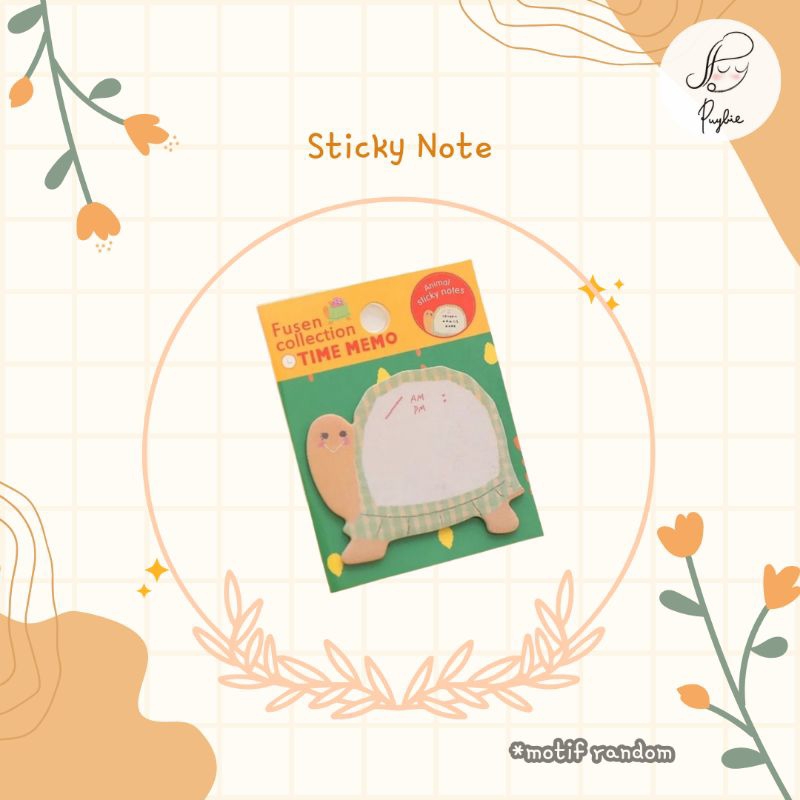 

Sticky note hewan lucu
