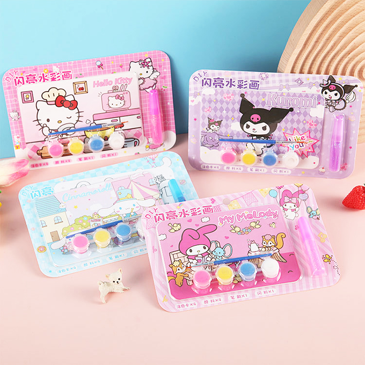 

SET MELUKIS SANRIO FREE CAT DAN GLITER