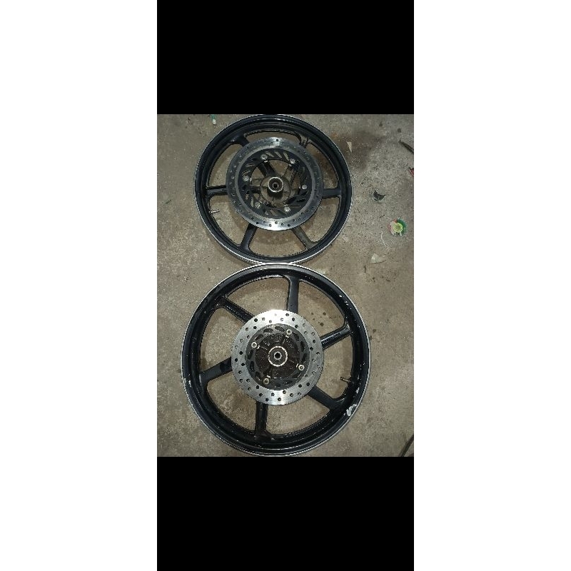 velg set disc napgir CBR old ori enkei