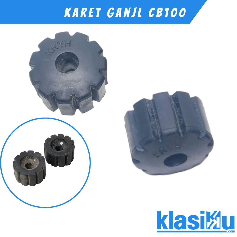 Karet Dudukan Ganjelan Tangki  Depan Motor Custom CB100 GL100 CB GL 100 Pro GLPro Megapro Tiger kryh