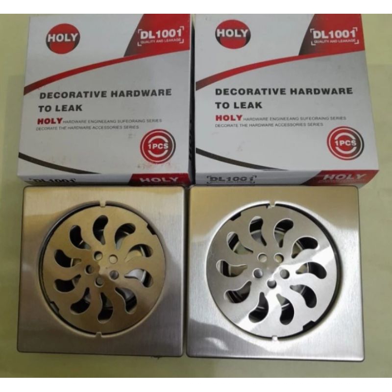 Saringan Got Murah Stainless Floor Drain 4" inch / Floor Drain Tebal