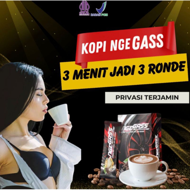 

Kopi Ngegass Stamina Original BPOM & Halal Harga Promo!!