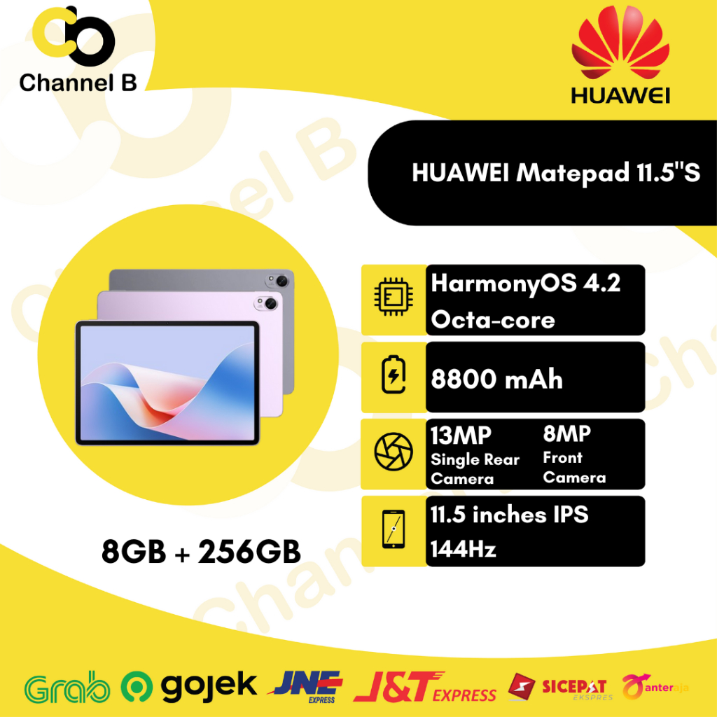 HUAWEI MatePad 11.5S PaperMatte ( Ram 8GB + Rom 256GB ) - Garansi Resmi