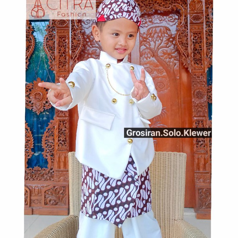 KODE I82Y BASOFI ANAK  BESKAP ANAK PREMIUM  BAJU ADAT ANAK  BAJU TRADISIONAL  KOSTUM ANAK  BAJU ANAK
