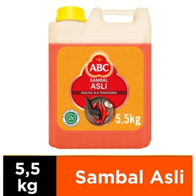 

Saus Sambal ABC Dirigen 5,5kg