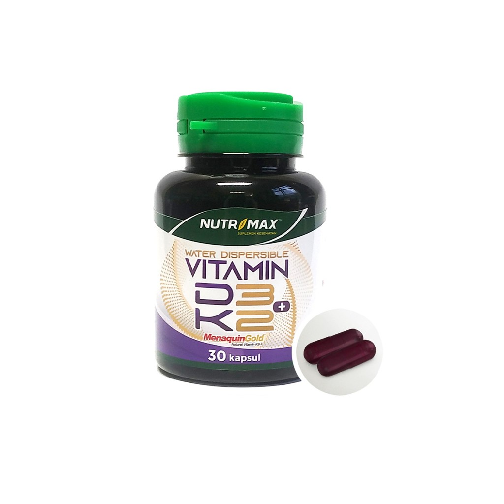 NUTRIMAX VITAMIN D3 + K2 ISI 30 KAPSUL