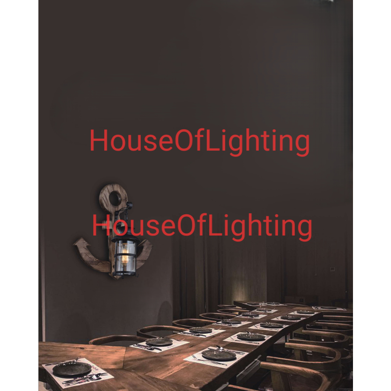 SL5016-1 LAMPU DINDING HIAS KAYU VINTAGE MINIMALIS KLASIK MODERN TERAS RUANG TAMU DEKORASI WALL LAMP