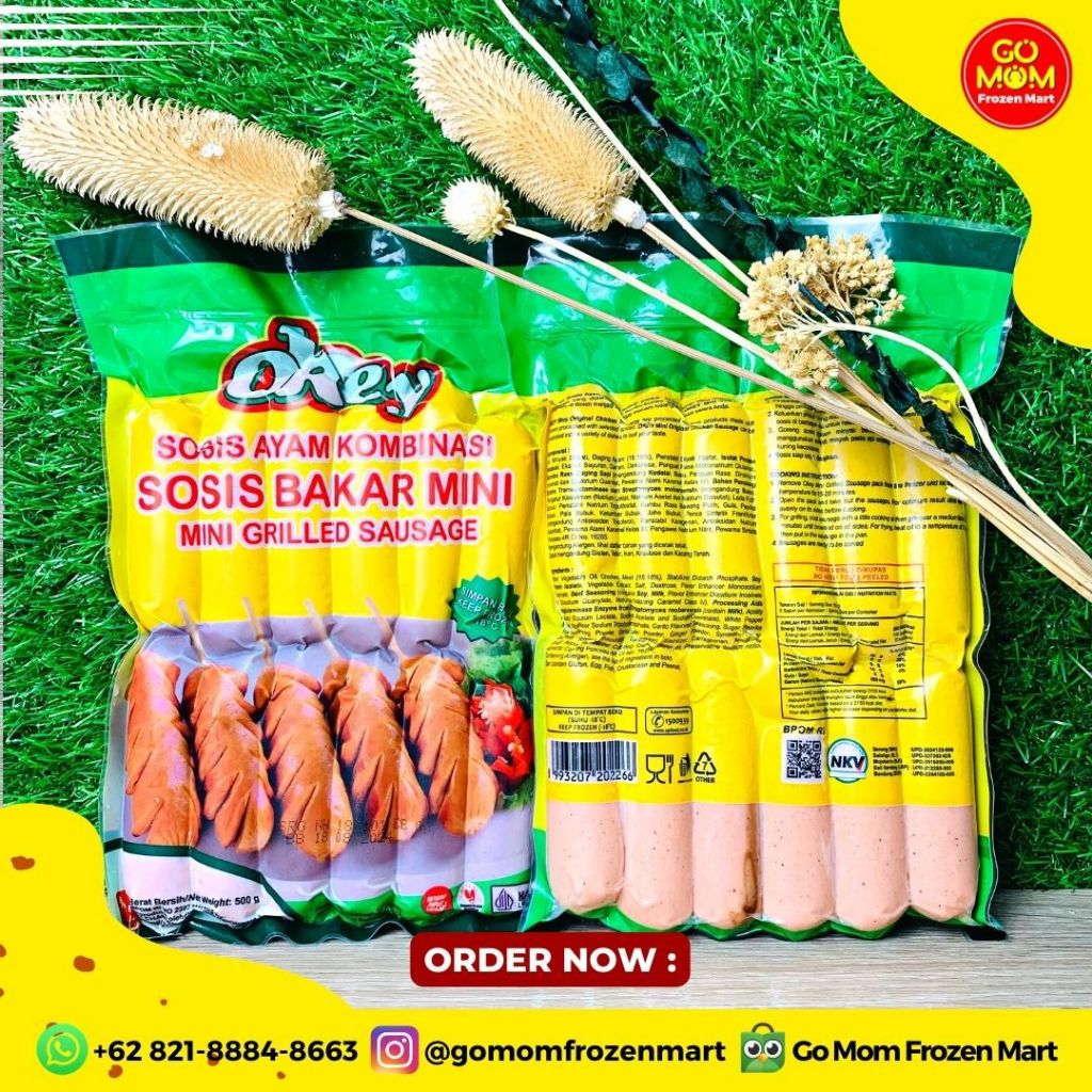 

OKEY SOSIS BAKAR MINI 500GR