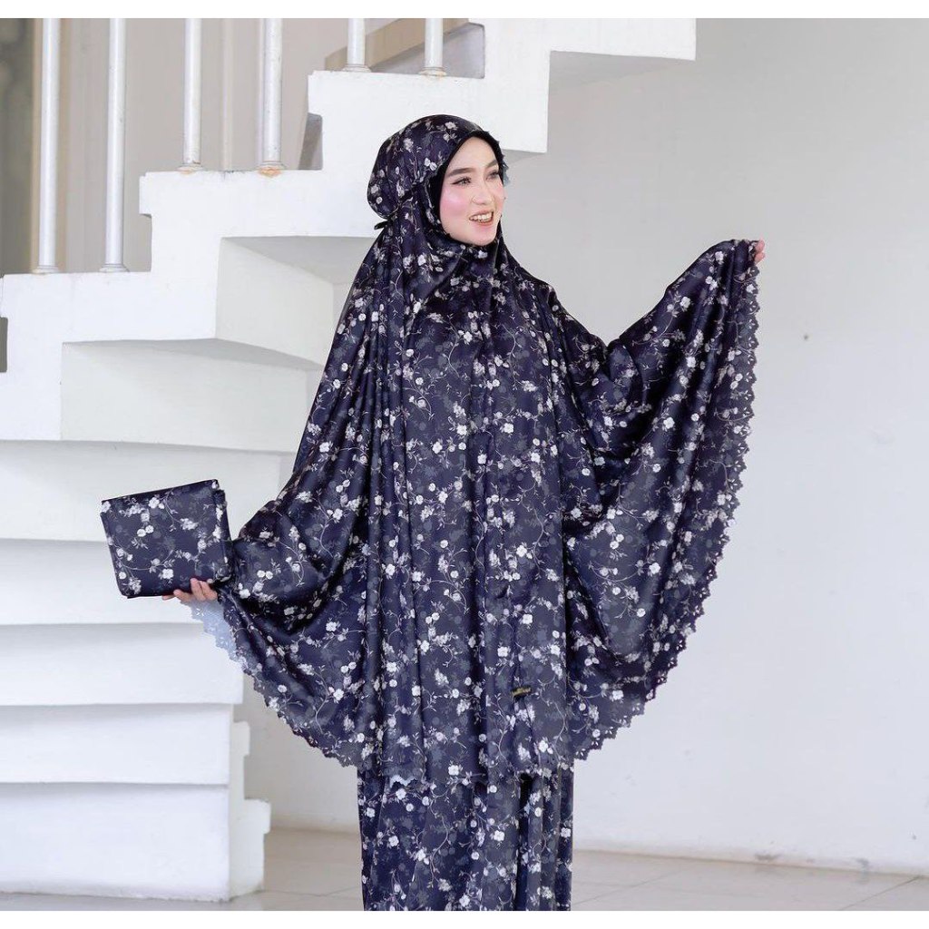 Benang Raja Mukena Silk Motif