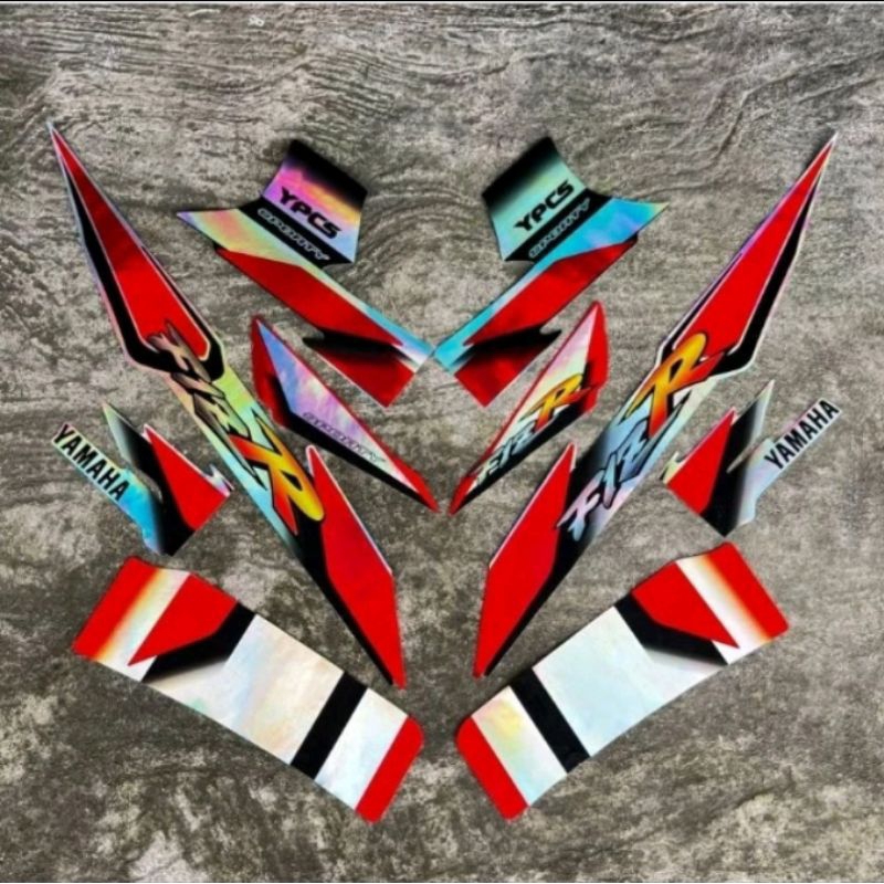 STRIPING FIZR HOLOGRAM 2001 FIZR 2002 STIKER