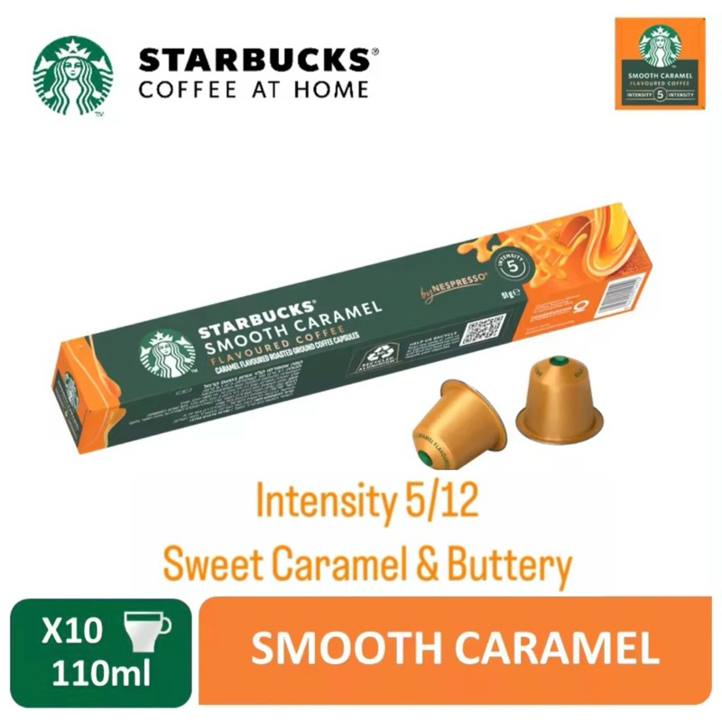 

Starbucks NESPRESSO Smooth Caramel Coffee Capsule - ORIGINAL
