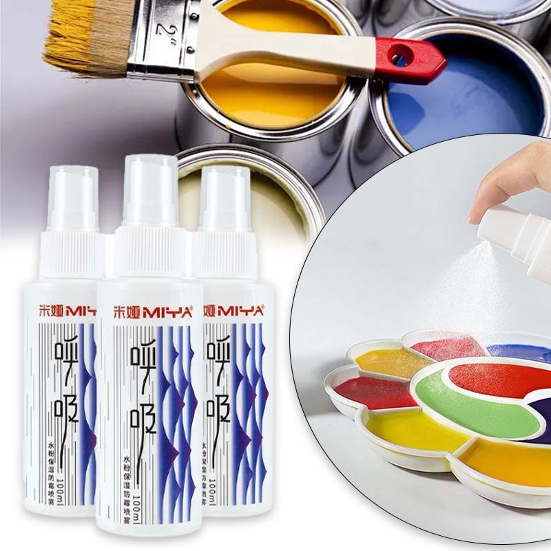

Miya Gouache Spray 100ml Wetting Spray Anti Crack Moisturizing Spray Untuk Gouache Paint