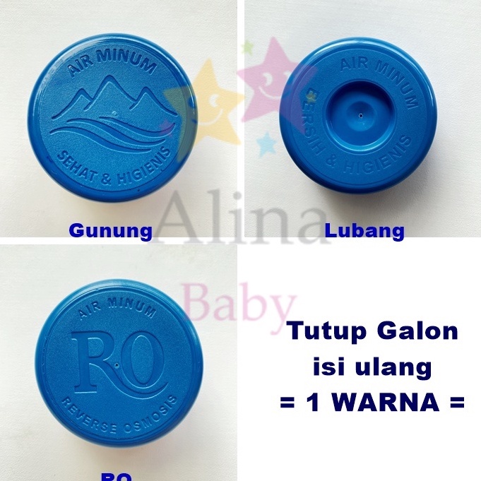 Tutup Galon Isi Ulang RO Gunung Lubang i J6V2