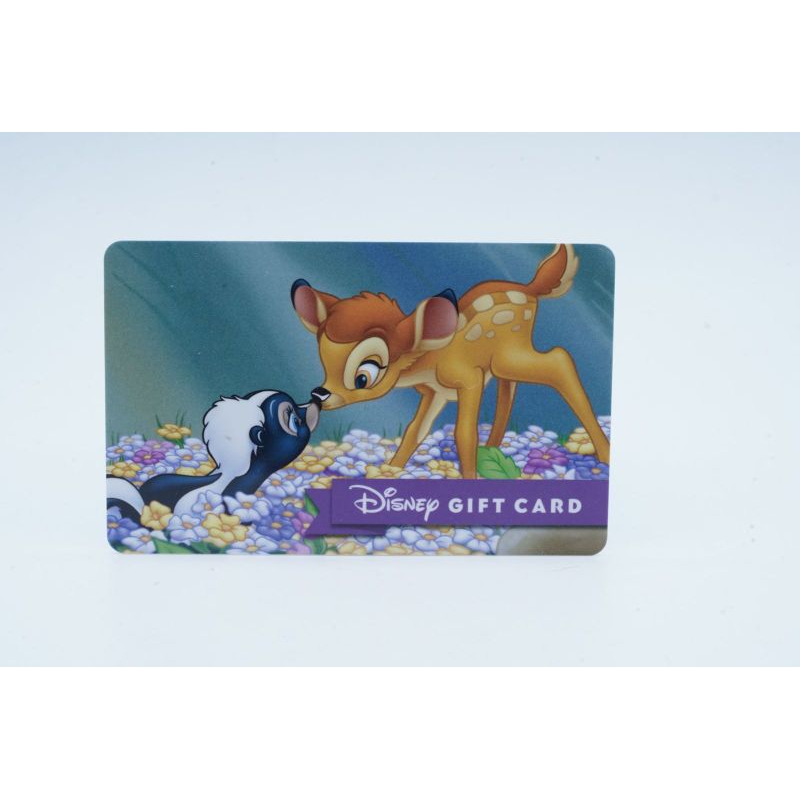 Bambi Disneyland Disney Gift Card Collection Kartu Koleksi