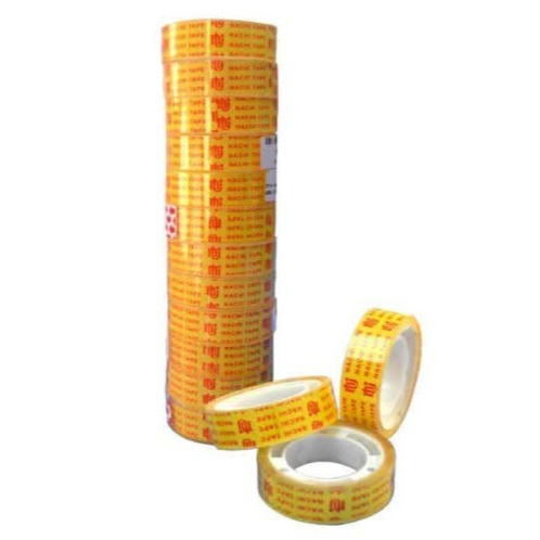 

(Pcs) NACHI - Isolasi Tape Bening Kecil 1/2 Inch 25Y