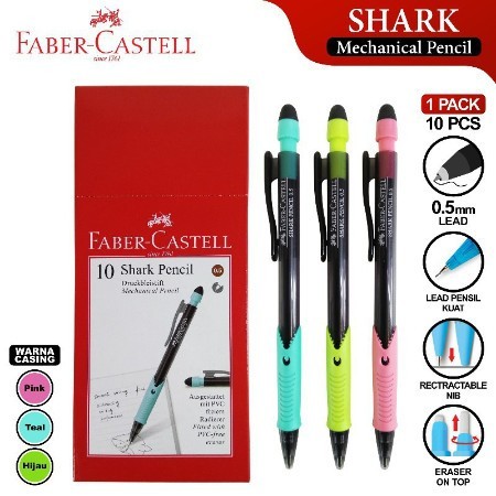 

TBMO SHARK MECHANICAL PENCIL 0.5MM FABER CASTEL 531512