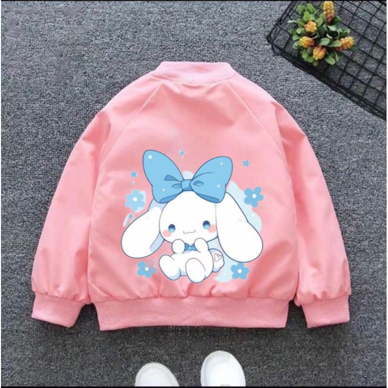 JAKET BOMBER/JAKET ANAK PEREMPUAN/JAKET BERGAMBAR CINA MORROLL