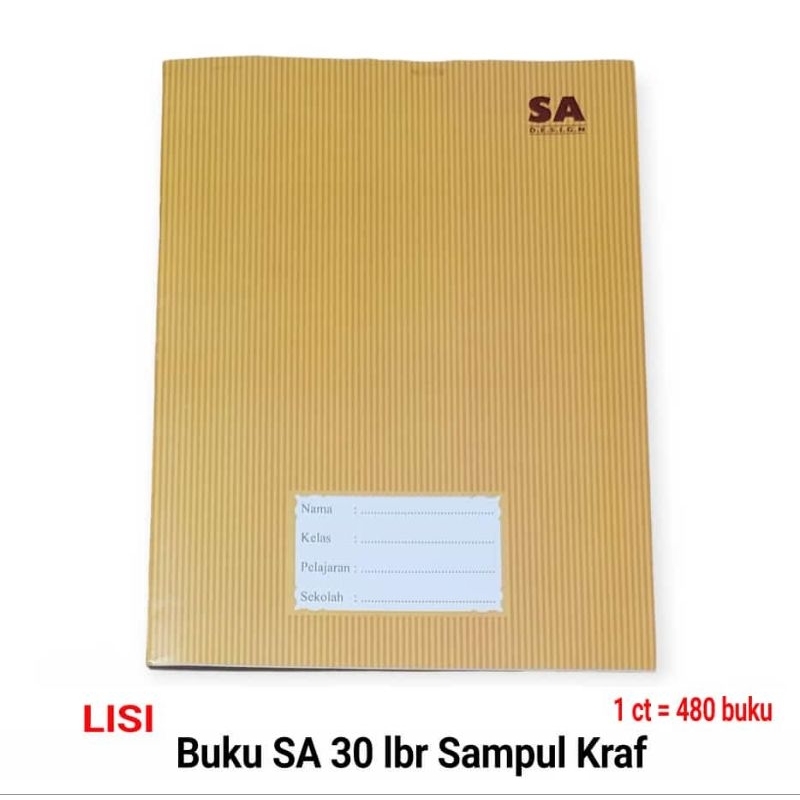 

SA Buku Tulis 30 Lembar