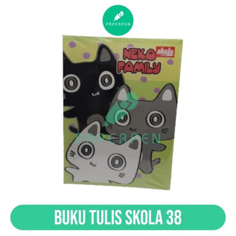 

KODE E53W PAK BUKU TULIS SKOLA 38 LEMBARBUKU TULIS GARIS