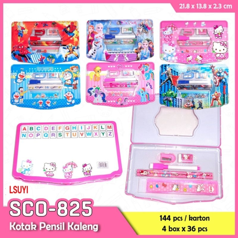 

Kotak Pensil Anak ( Kaleng) Set Kode SCO-825