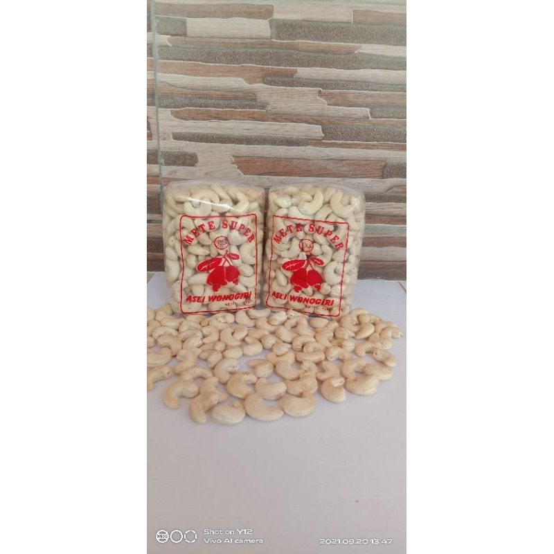 

Kacang mete super grade A 1kg Wonogiri