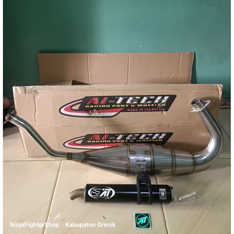 knalpot ninja r rr ss original aitech gen 4