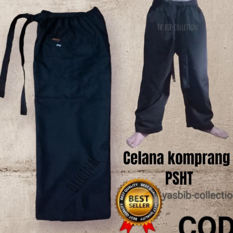 KODE G24C celana komprang silat model warga psht celana pangsi sabuk pesilat siswaips celana Terate 
