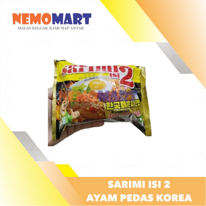 

SARIMI ISI 2 GORENG MIE INSTAN PEDAS AYAM KOREA MI DUA